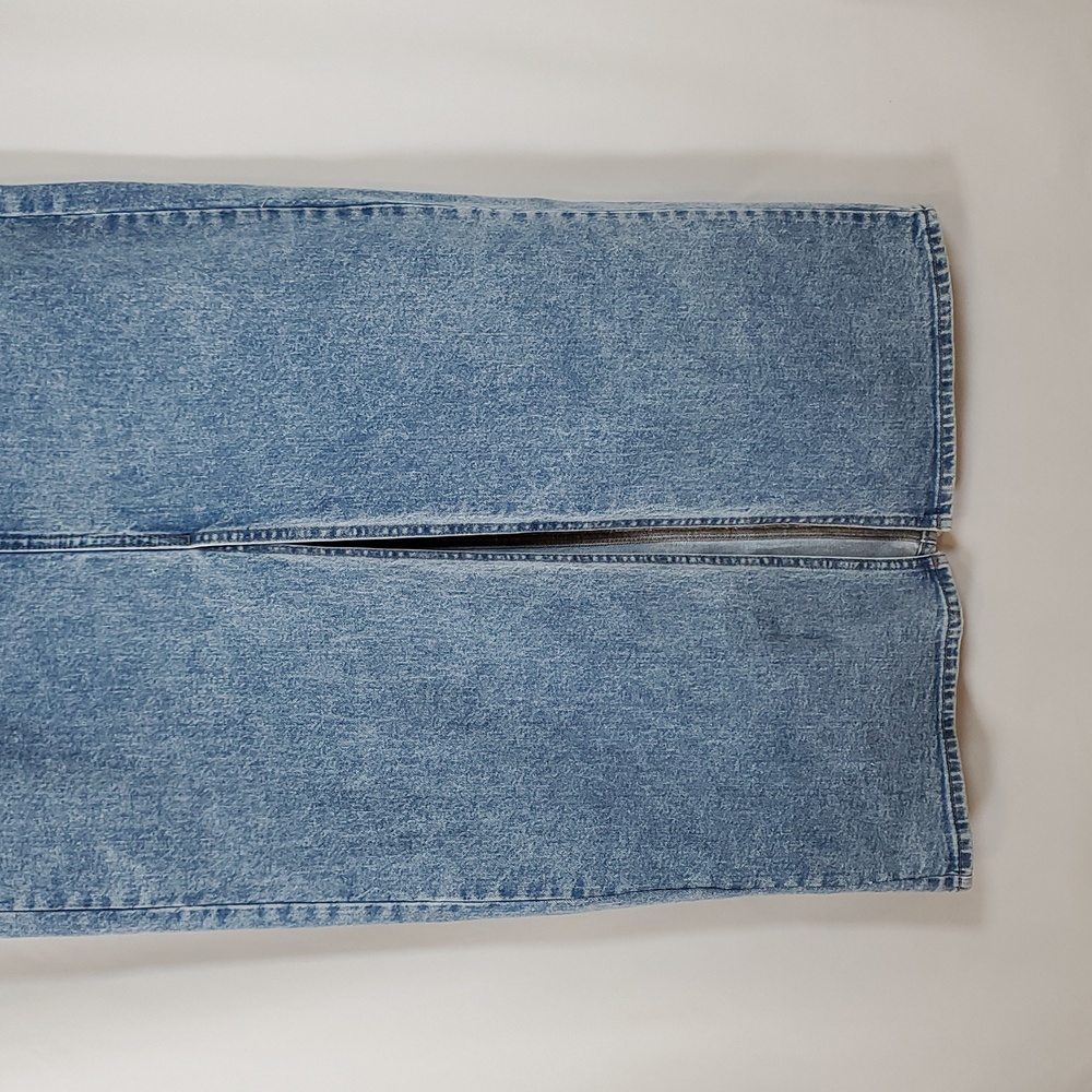 Universal Thread Woman's Medium Wash Denim Maxi Skirt ~ Blue - Picture 6 of 13